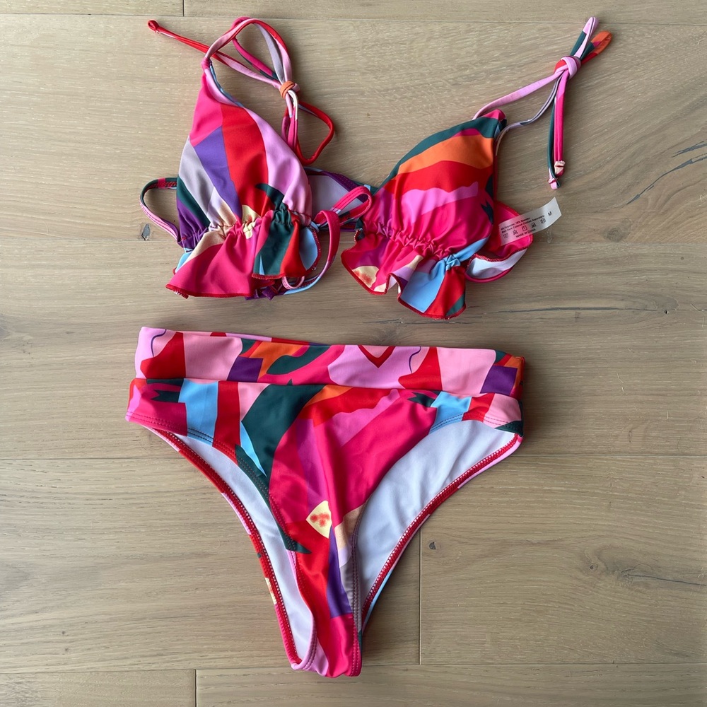 SHEIN high waist bikini